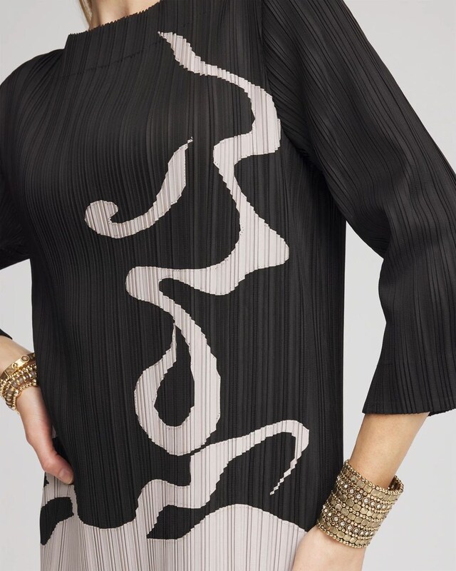 Travelers Collection Pleated Top - image 4